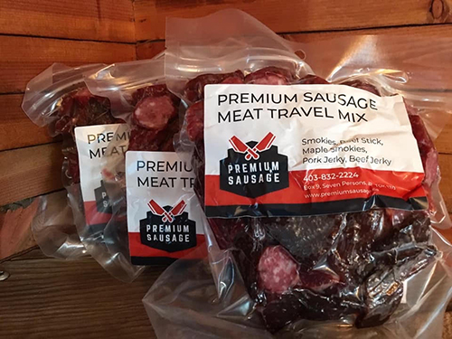 Premium Sausage Meat Travel Pack