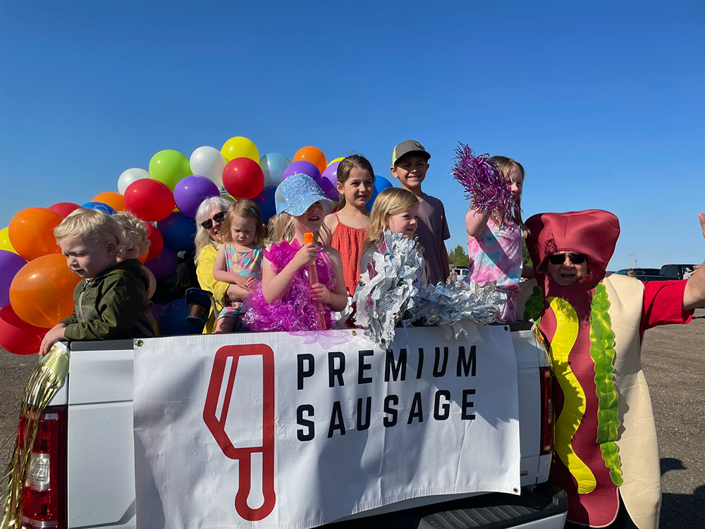 Premium Sausage family fun fair and anniversary sale in Seven Persons, Alberta