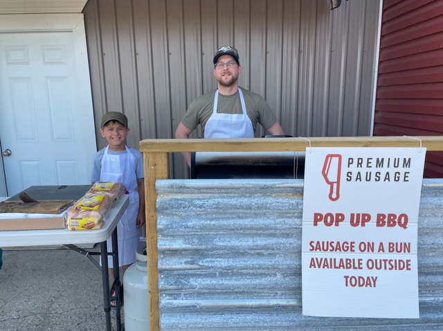 Premium Sausage Pop-Up BBQ in Medicine Hat or Seven Persons